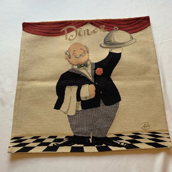 Hanging Belgian tapestry Diner - Picture 2 of 6